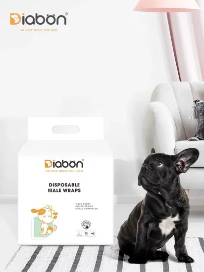 Vente en gros de couches jetables douces pour chiens femelles et mâles